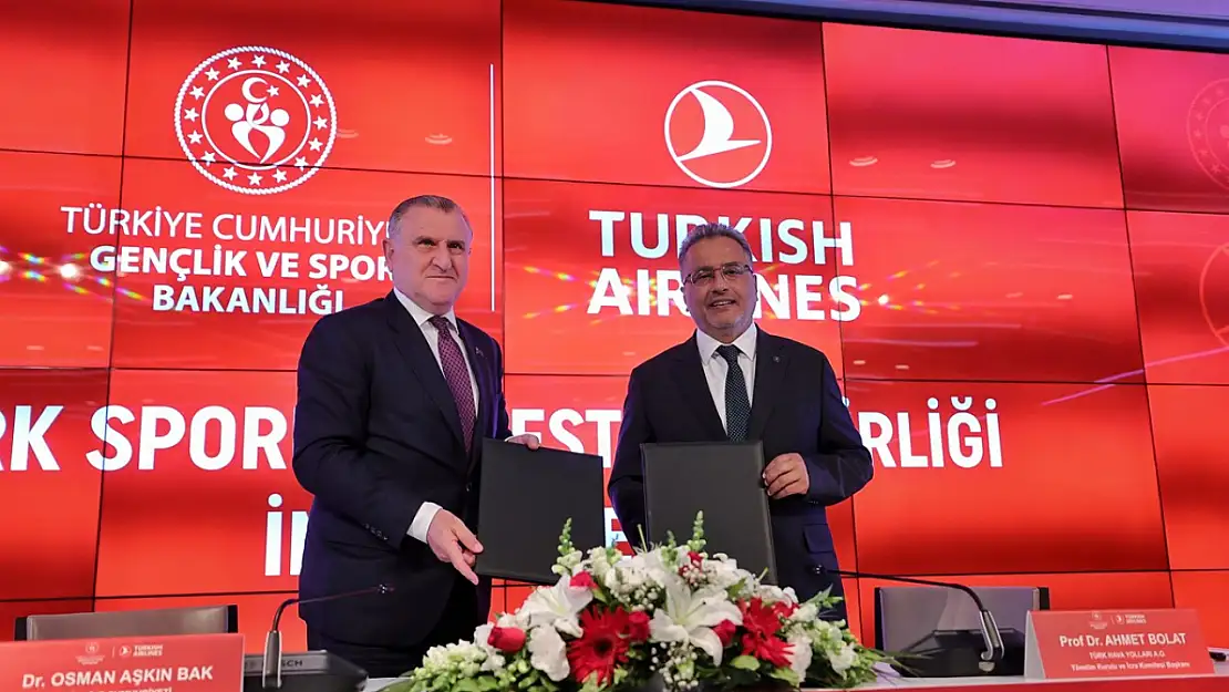 THY ve Gençlik ve Spor Bakanlığı Arasında 'Türk Sporuna Destek' Protokolü İmzalandı