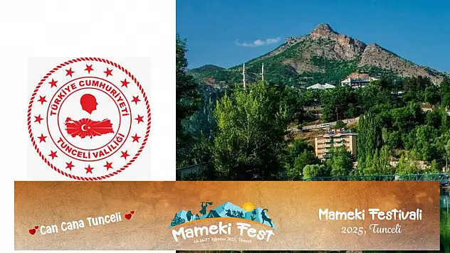 Tunceli'de Müzik ve Adrenalin Dolu Üç Gün: Mamêki Festivali 2025 Başlıyor!