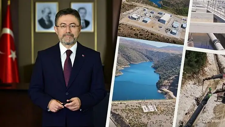 Bakan Yumaklı: 'Çeşme'nin Su Hasreti Bitiyor!'