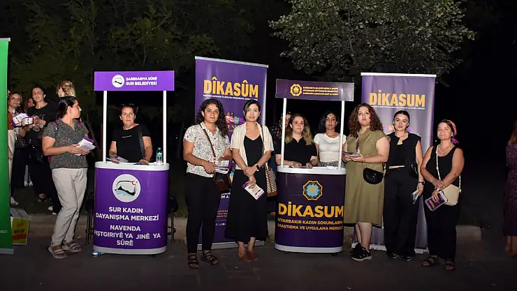 Diyarbakır'da Kadın Cinayetlerine Karşı Farkındalık Çalışması: 'Şiddeti Birlikte Durduracağız'