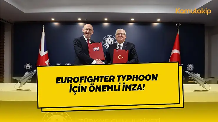 Eurofighter Typhoon İçin Önemli İmza!