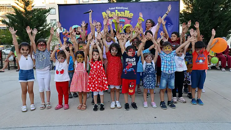 Tokat'ta Mahalle Şenlikleri Coşkusu Devam Ediyor: Çocuklar İçin Ağustos Boyu Tam Eğlence!